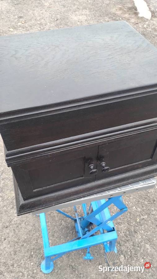 Stary przedwojenny patefon gramofon szafkowy na Łódź