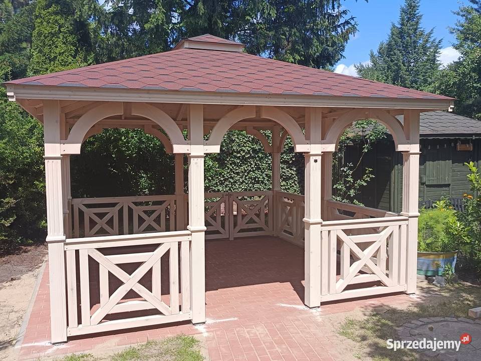 ALTANA 18 4x4 DREWNIANA KWADRAT OGRODOWA ALTANKA