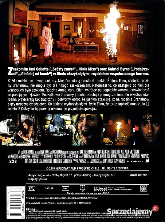 DZIEDZICTWO HEREDITARY DVD KS