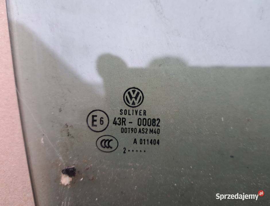 vw Passat b7 kombi szyba drzwi prawy tył as2 Gorzów Wielkopolski