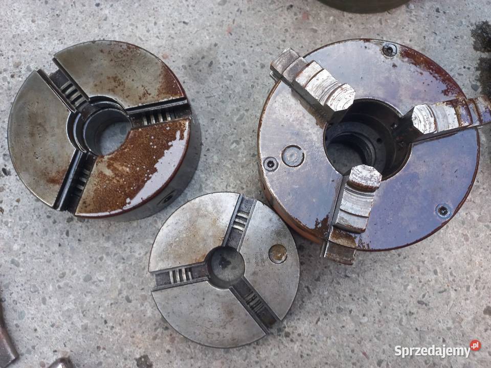 Uchwyty tokarskie różnej wielkości Liszki