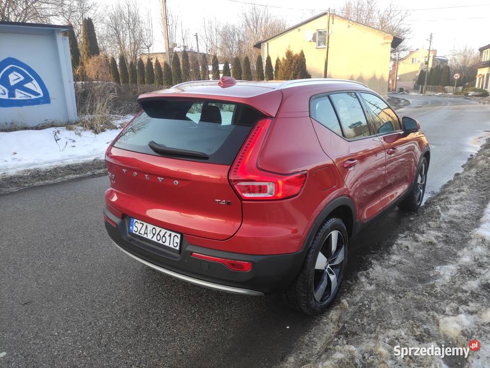Volvo XC40 2019 20 197 AWD automat przebieg Zawiercie