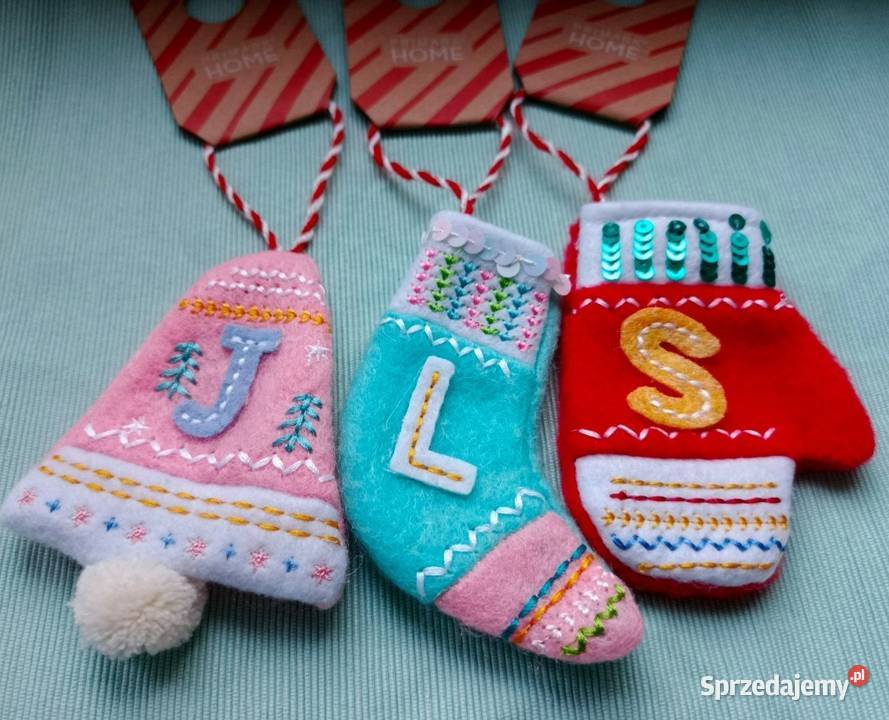 Dekoracja wisząca ozdobna wielokolorowa wielokolorowy