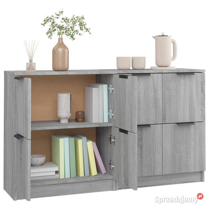 Komody 2 szary dąb 60x30x70 materiał Warszawa