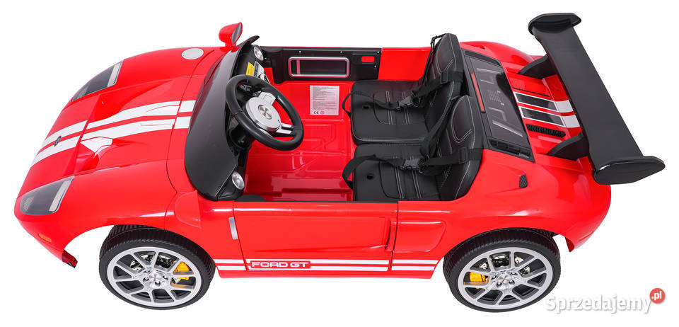 Auto na akumulator Ford GT 24V 4x100W czerwone Pojazdy elektryczne i spalinowe Warszawa