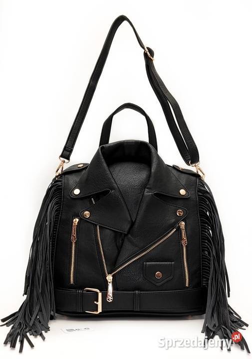 Torebka Plecak 2w1 Damski Boho Ramoneska z Dla kobiet