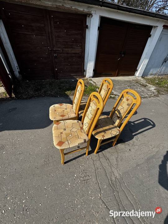 Krzesła 4 sztuki na sprzedaż sprzedam