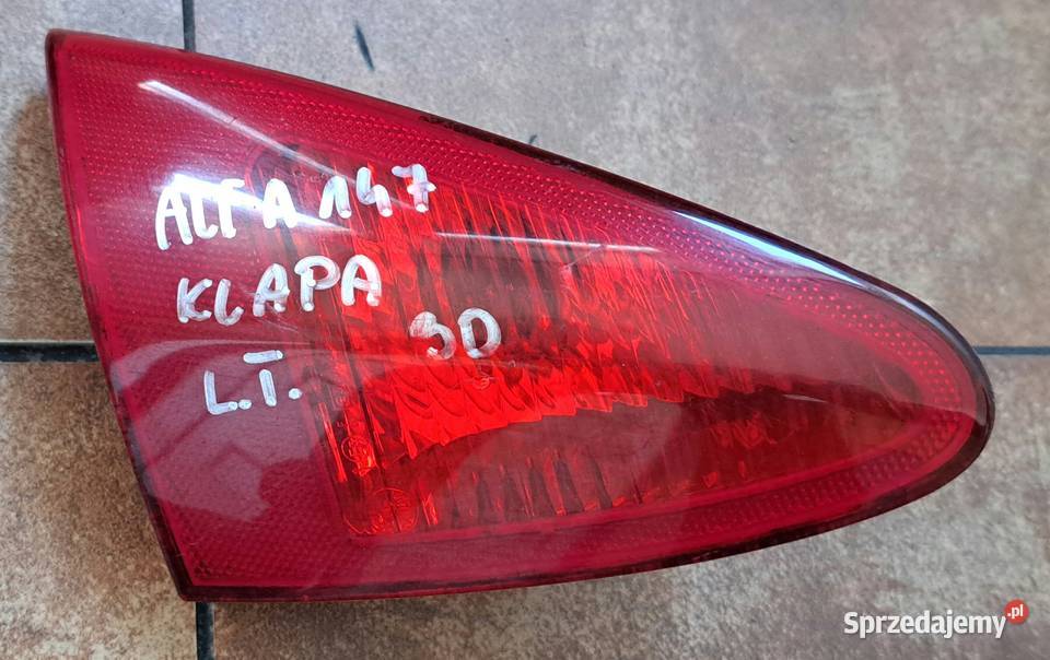 Lampa tył Alfa 147 3D Płońsk