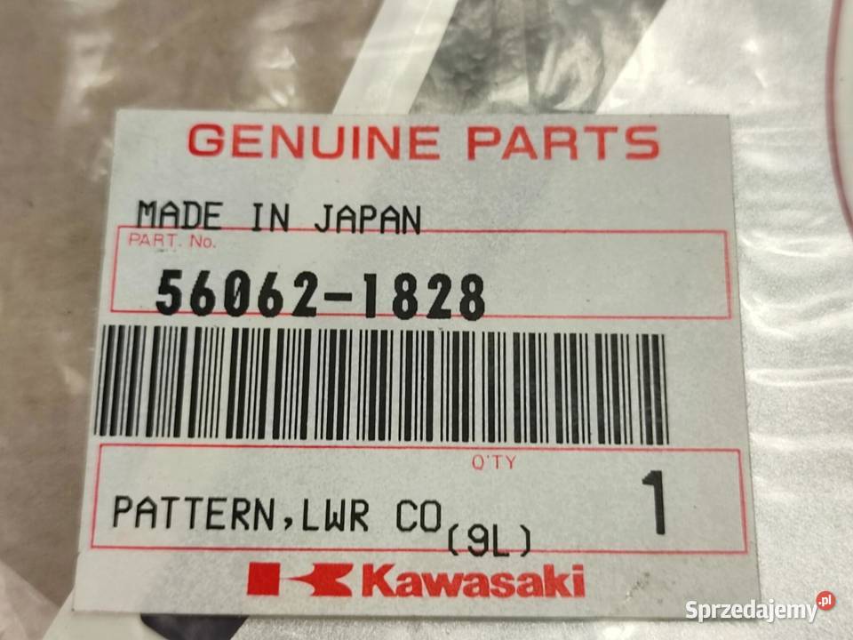 NAKLEJKA NA PRAWY BOCZEK KAWASAKI NINJA ZX6R lubelskie