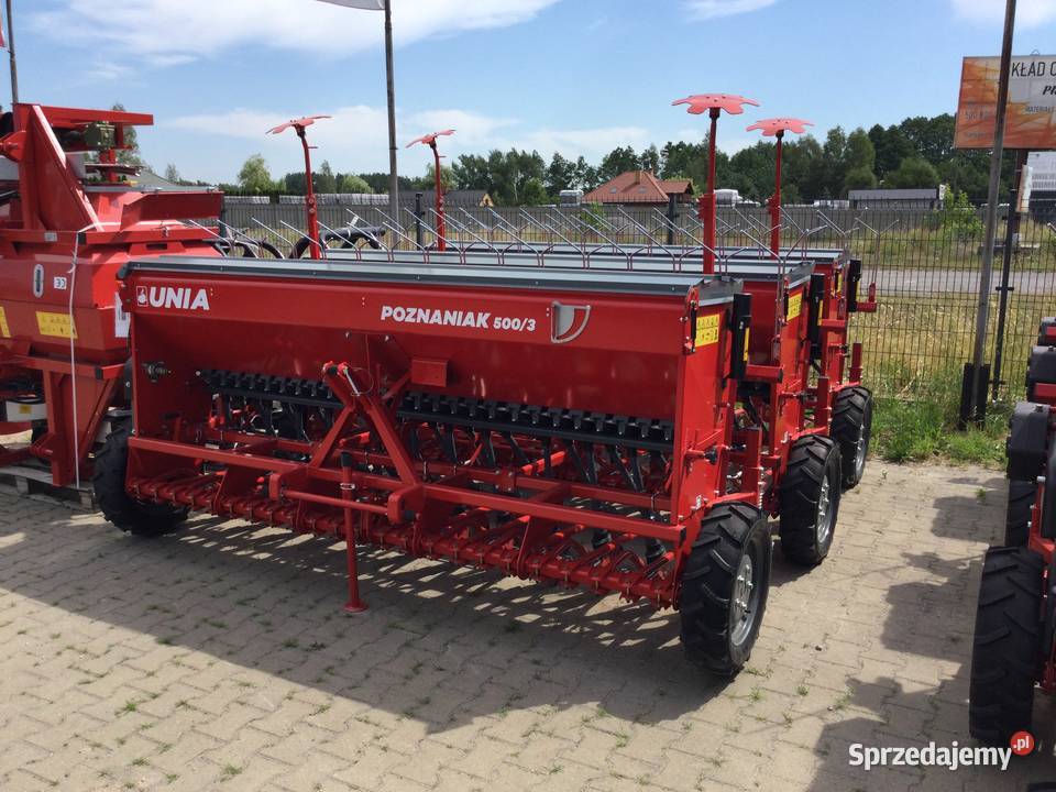 Siewnik 37027D Unia Poznaniak nowy Dealer Radom Sadzenie/siewniki Gózd