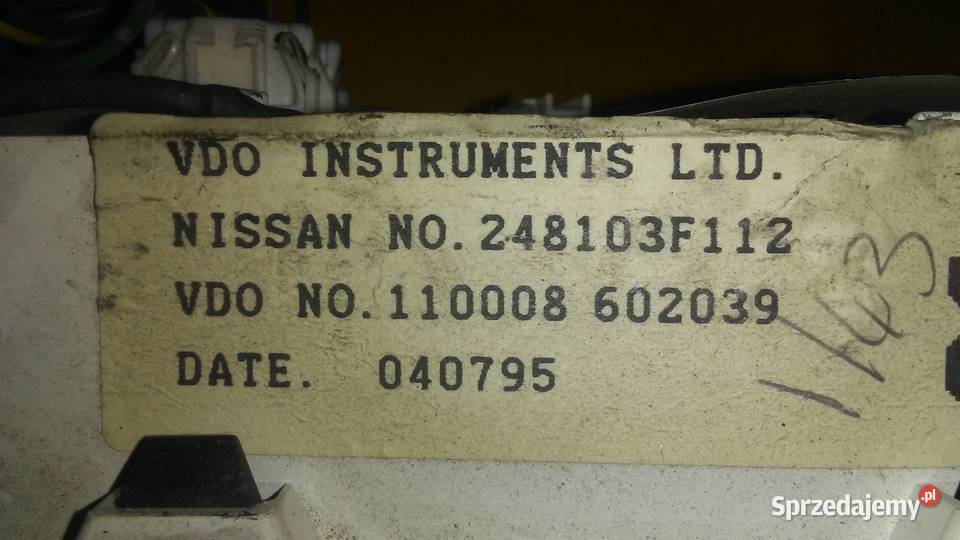 licznik zegary Nissan Primera P10 liczniki, zegary łódzkie Piotrków Trybunalski