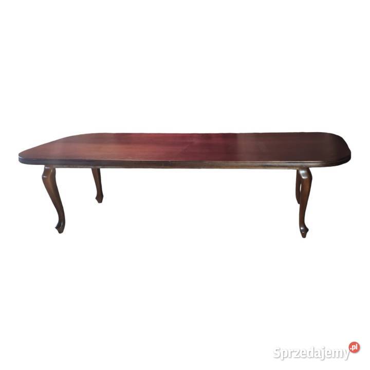 Stół gościnny rozkładany 14 krzeseł Woźniki sprzedam