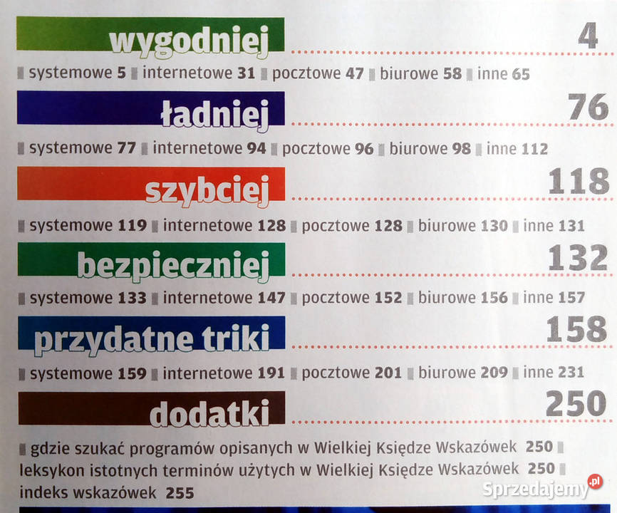 Wielka Księga Wskazówek Komputer Świat 42005 Poradniki, albumy i reportaże Limanowa