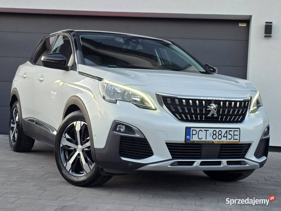 Peugeot 3008 ALLURE bezwypadkowy skóry kamery ESP wielkopolskie Czarnków sprzedam