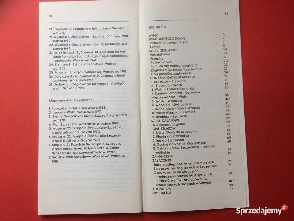 541 Turystyczne Szlaki Wodne Województwa zachodniopomorskie Szczecin sprzedam