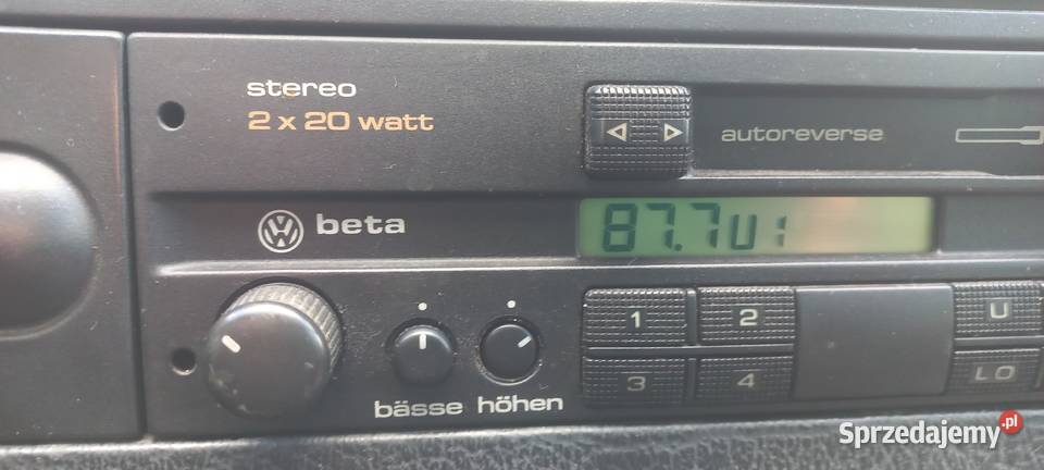 Radio VW Beta 3 2x20 Watt Racibórz