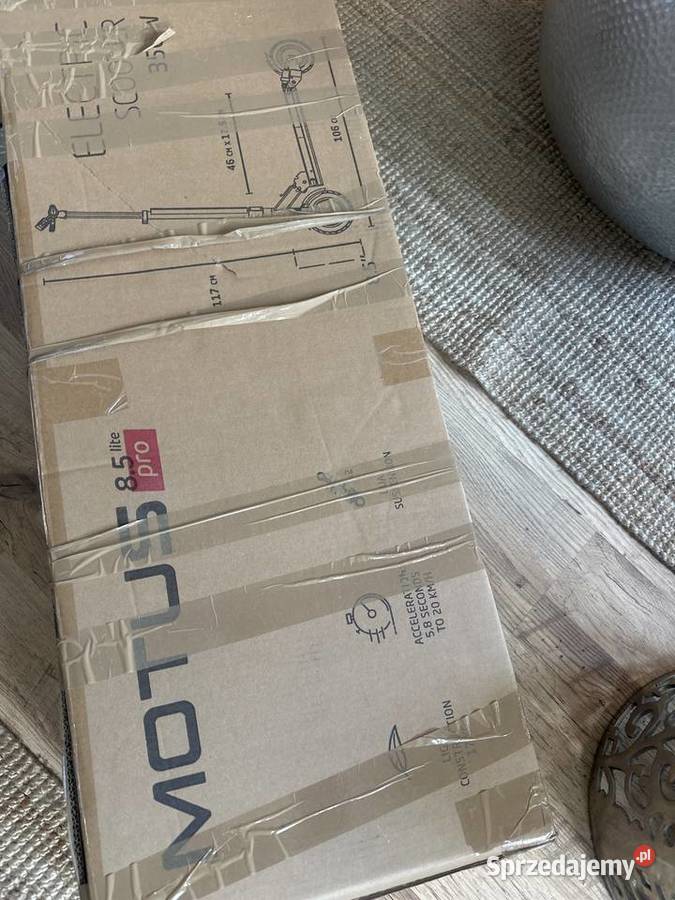Nowa hulajnoga MOTUS 85 lite pro Hulajnogi elektryczne Szczecin