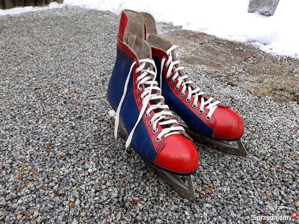 Stare łyżwy hokejowe Meteor dolnośląskie Szklarska Poręba