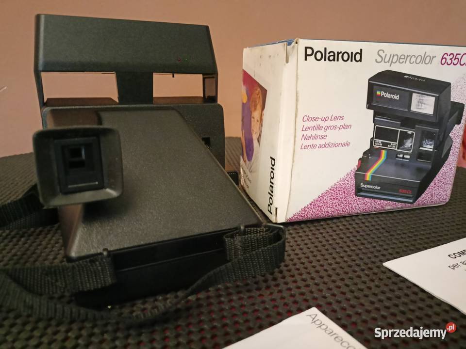 PRL Aparat Polaroid Supervisor 635 CL Antyki Rzeszów sprzedam