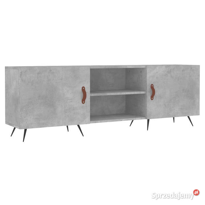 Szafka pod TV szarość betonu 150x30x50 WM829072 Warszawa