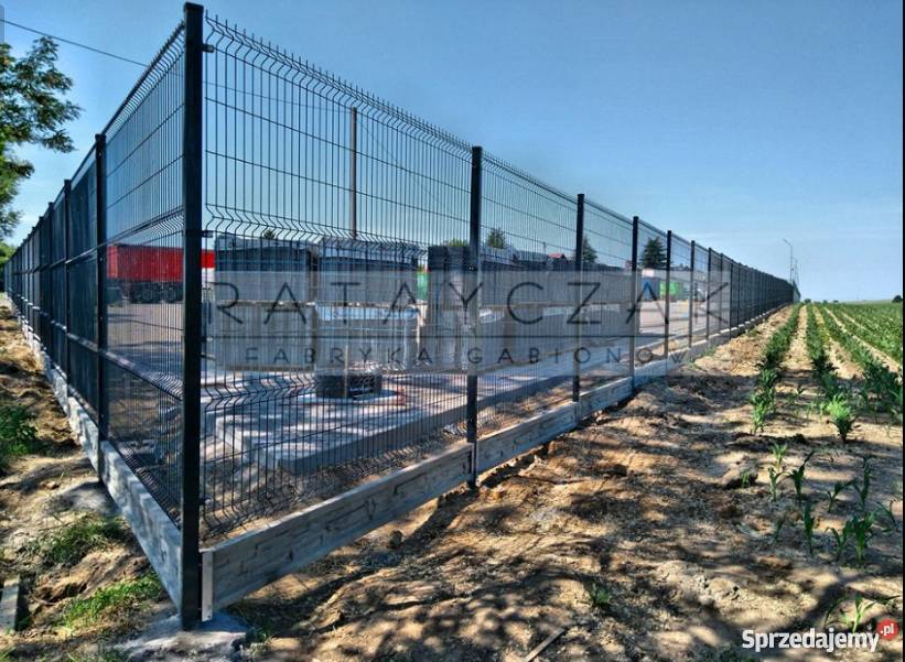 Ogrodzenie METR BIEŻĄCY 180m Podmurówka Malowany sprzedam
