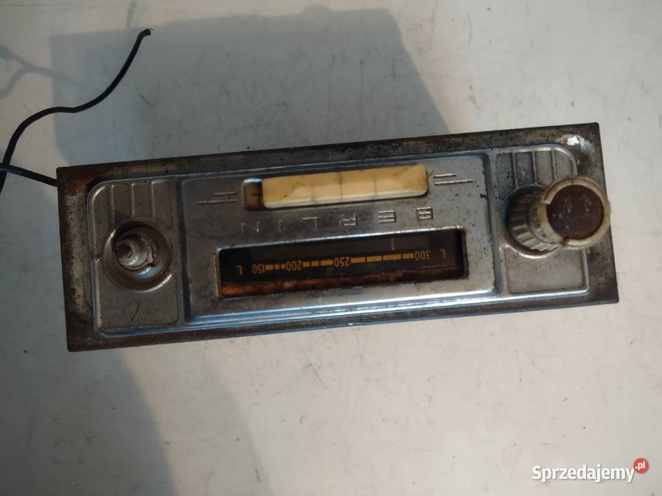 WARTBURG ITP RADIO SAMOCHOD BERLIN UNIKAT Lublin