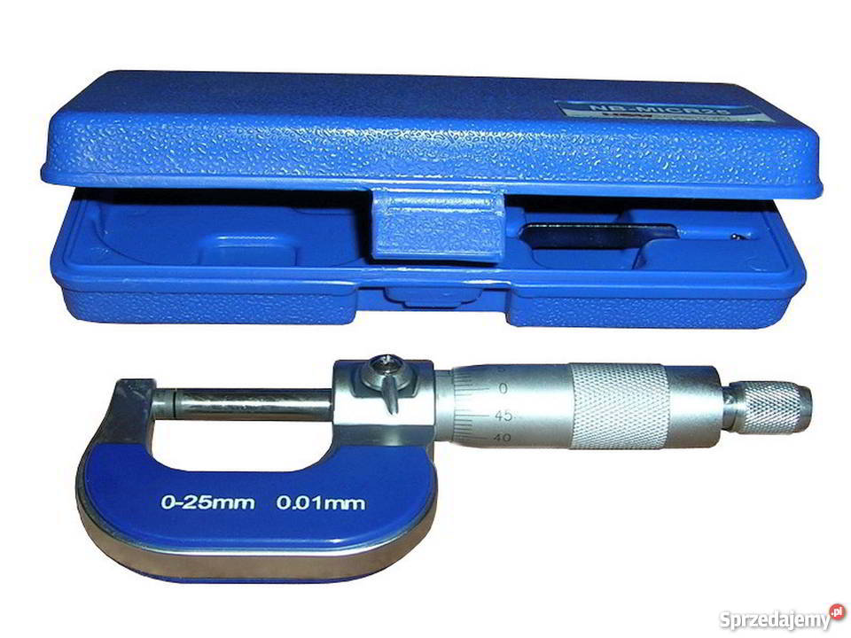 MIKROMETR 0-25mm śruba mikrometryczna