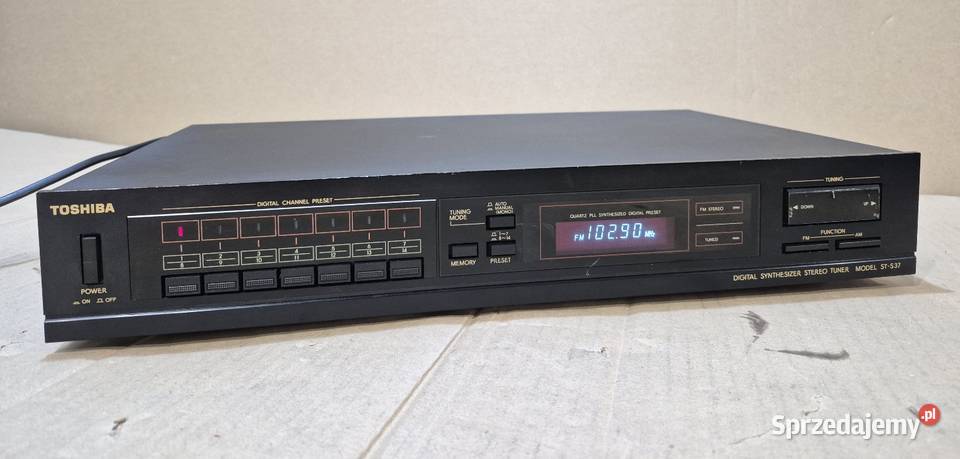 Tuner radiowy Toshiba STS37 FM Jawor