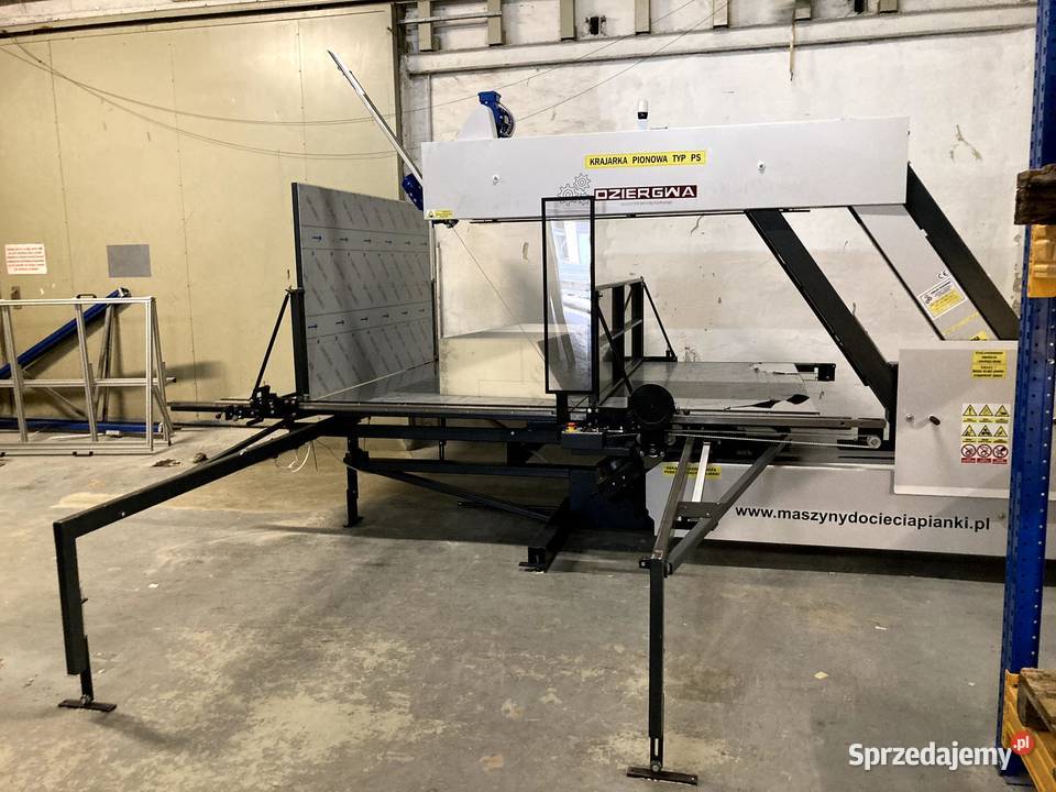 Maszyna do cięcia pianki pionowoskośna