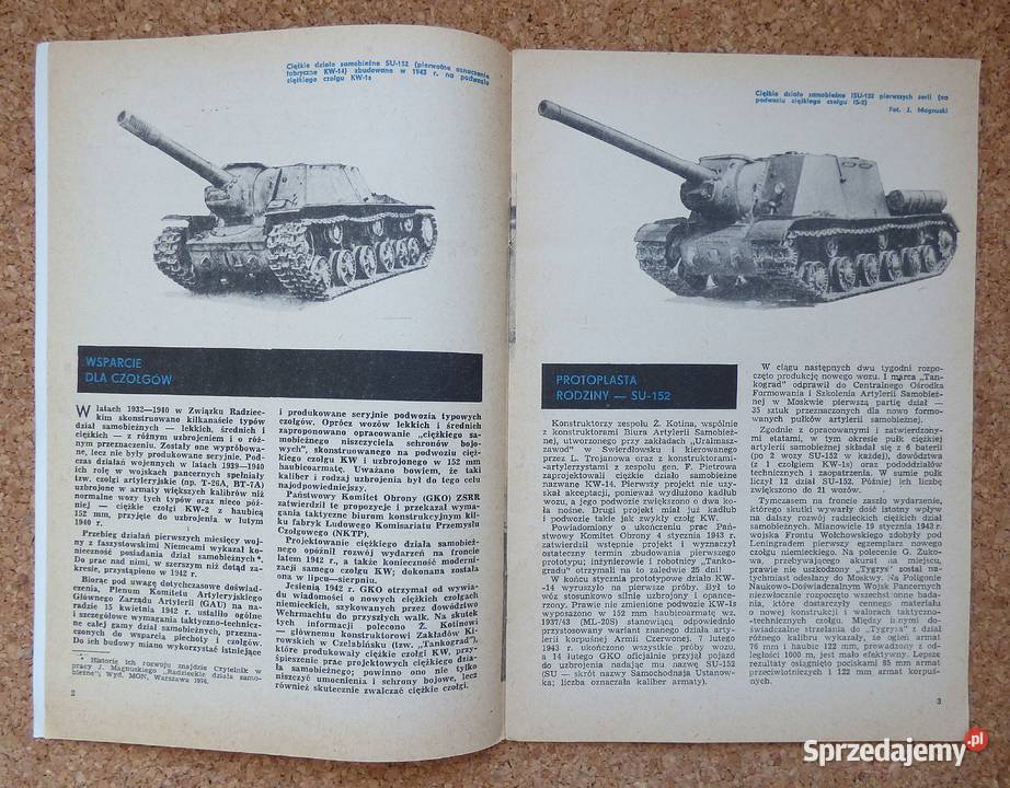 Magnuski Ciężkie działo samobieżne ISU Warszawa