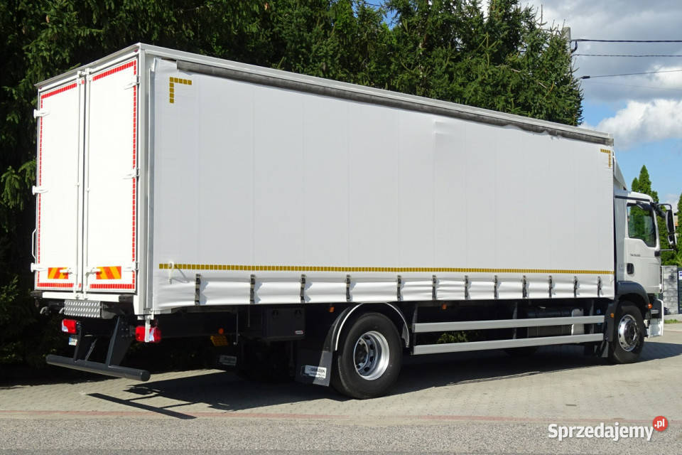 MAN TGM 18290 Euro 6 kontener firanka 20 pal Góra Kalwaria