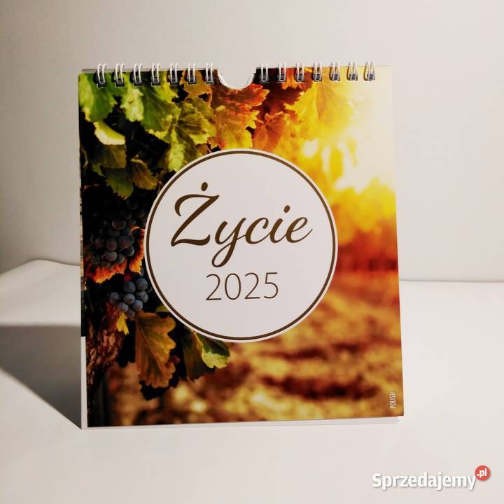 Życie na 2025 Kalendarz stojący Widokówki Łódź