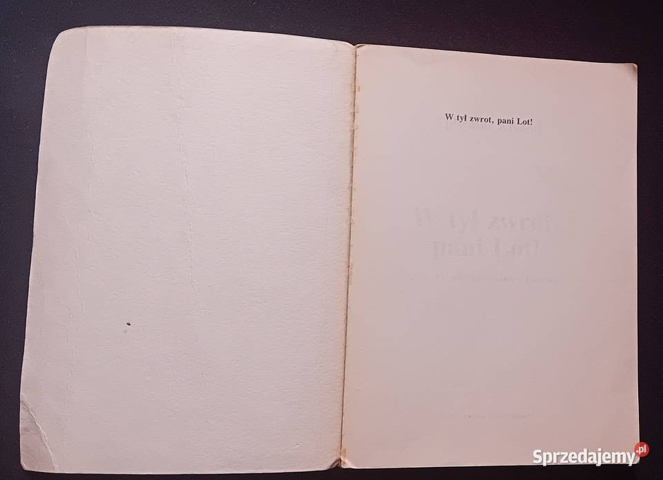 Judaica Ephrain Kishon W tył zwrot pani Lot Koźminek