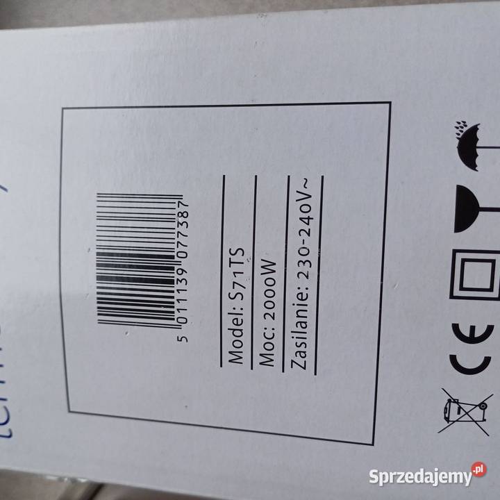 Grzejnik elektryczny termowentylator 2000W Pozostałe