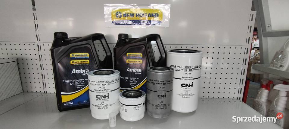 Promocja! Pakiet filtrów i oleju Ambra NH T5. stand