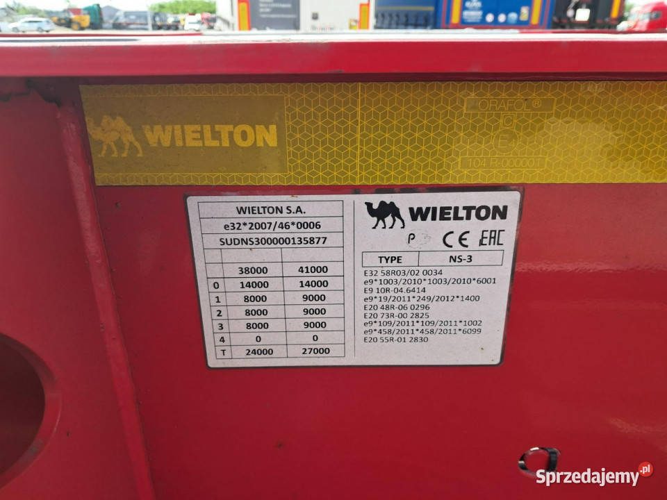 pod kontener Wielton ns3 Rok produkcji 2022
