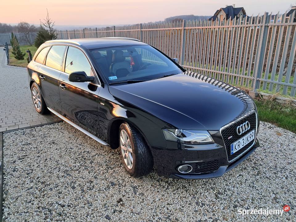 Audi A4 B8 Avant 20 TDI DPF multitronic S line 2000cm3 Kraków sprzedam