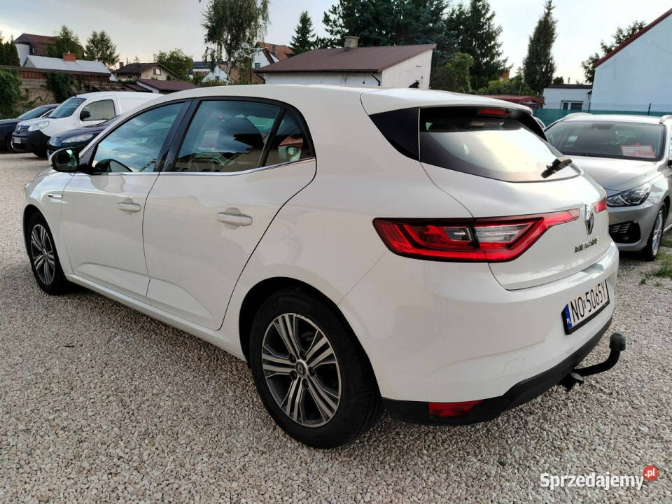 Renault Megane biały Mińsk Mazowiecki
