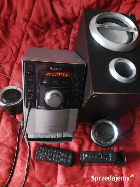 Mini wieża Sony HCDEH10 z głosnikami Sony
