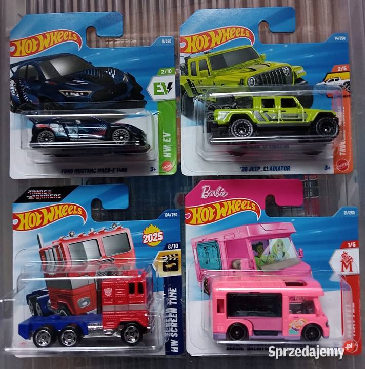 Hot Wheels Ford Mustang Barbie Jeep Gladiator Jaworzno