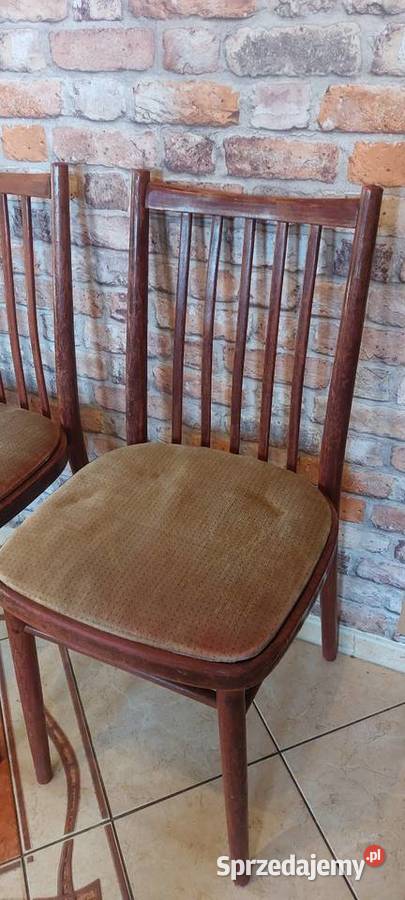 Krzesła z czasów PRL lata 70 Piła