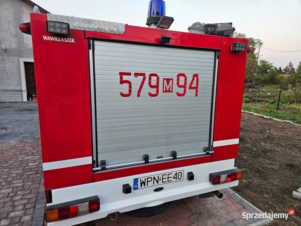 Ford Transit lekki samochód pożarniczy OSP z