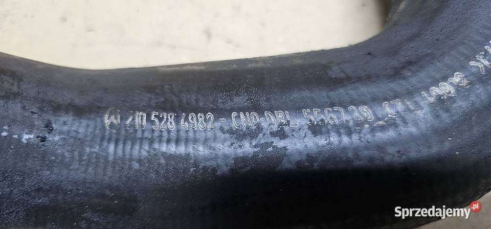 RURA WĄŻ MERCEDES EKLASA W210 27 CDI 2105284982 Rok produkcji 1999