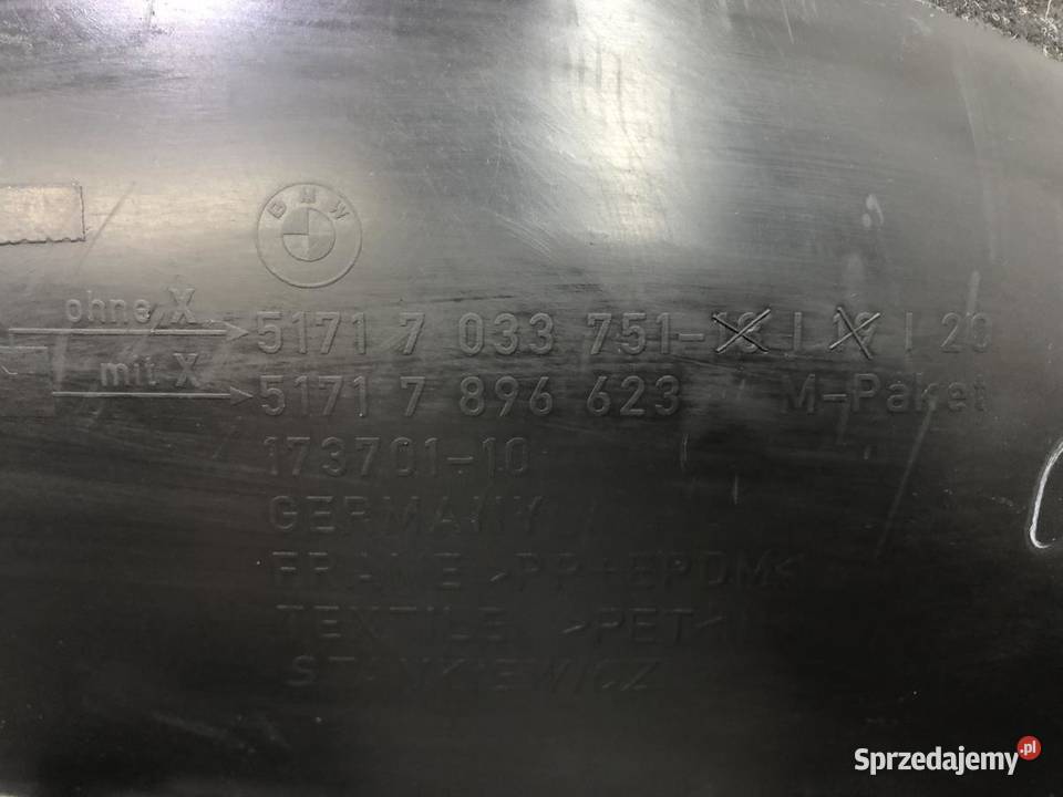 NADKOLE LEWY TYŁ 7033751 BMW E60