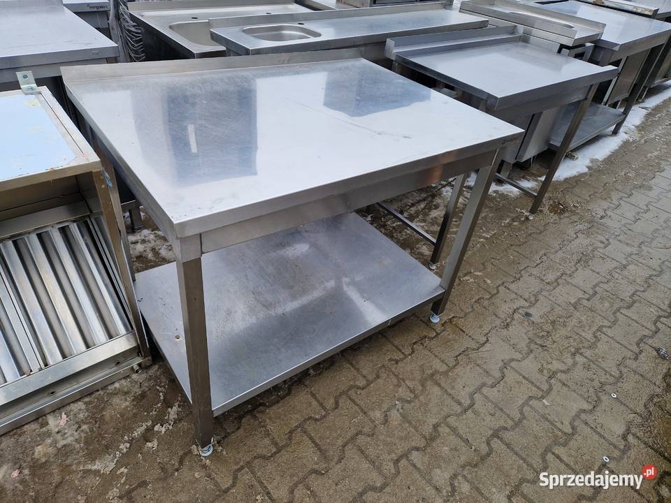 STÓŁ GASTRONOMICZNY Z PÓŁKĄ 1107885 Gastronomia wielkopolskie Ostrów Wielkopolski