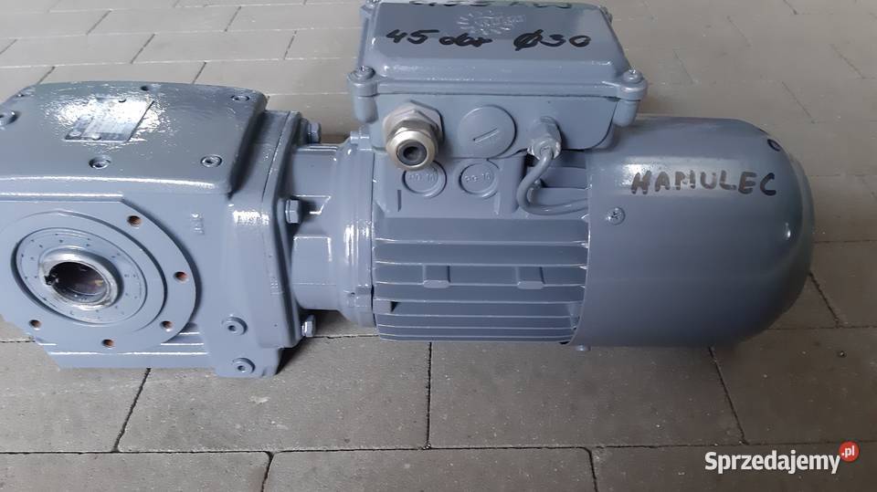 Motoreduktor 055 kW 45 obr Produkcja wielkopolskie Leszno sprzedam