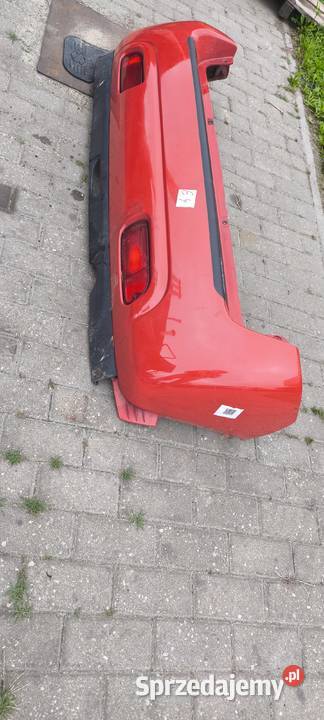 Suzuki Ignis II zderzak tył czerwony Świdnik