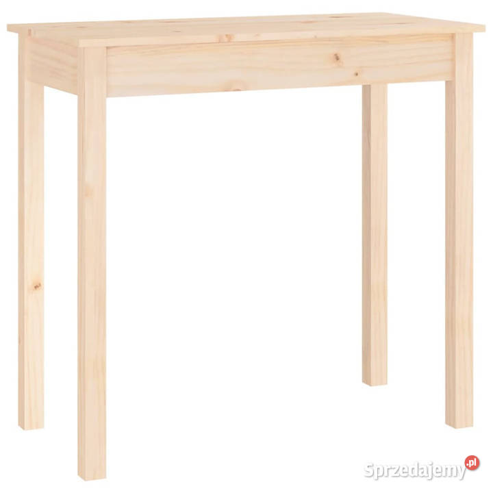 Stolik konsolowy 80x40x75 lite drewno sosnowe Warszawa