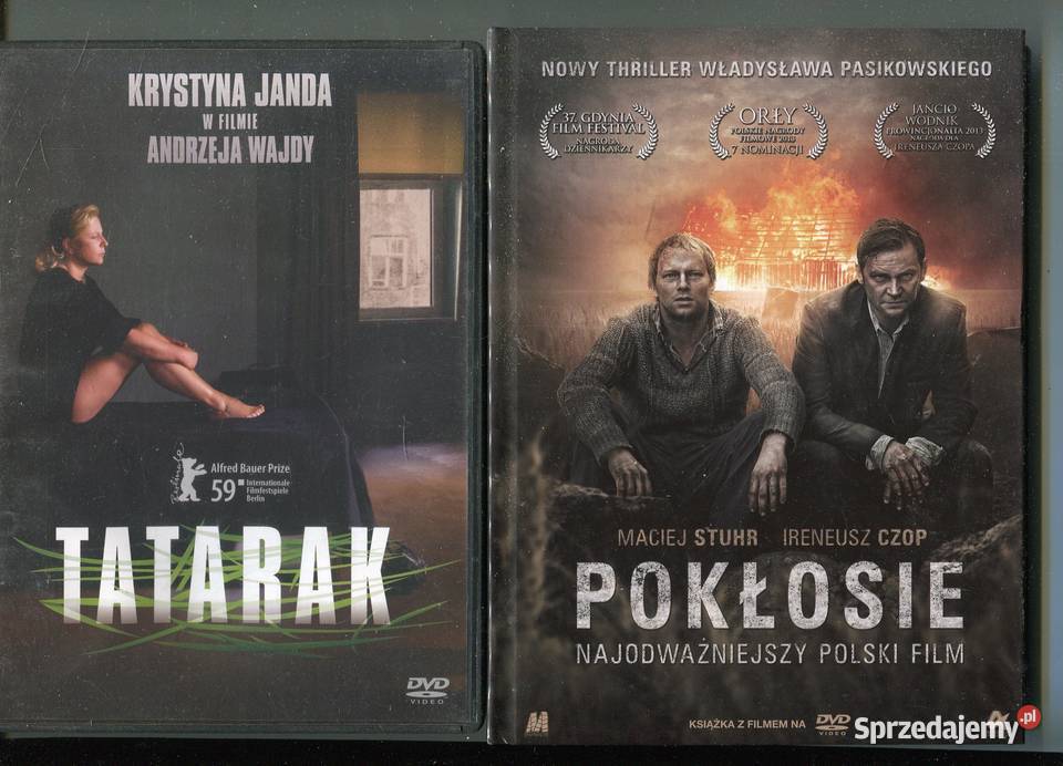 Pokłosie Tatarak 2 filmy DVD DVD Szczecin