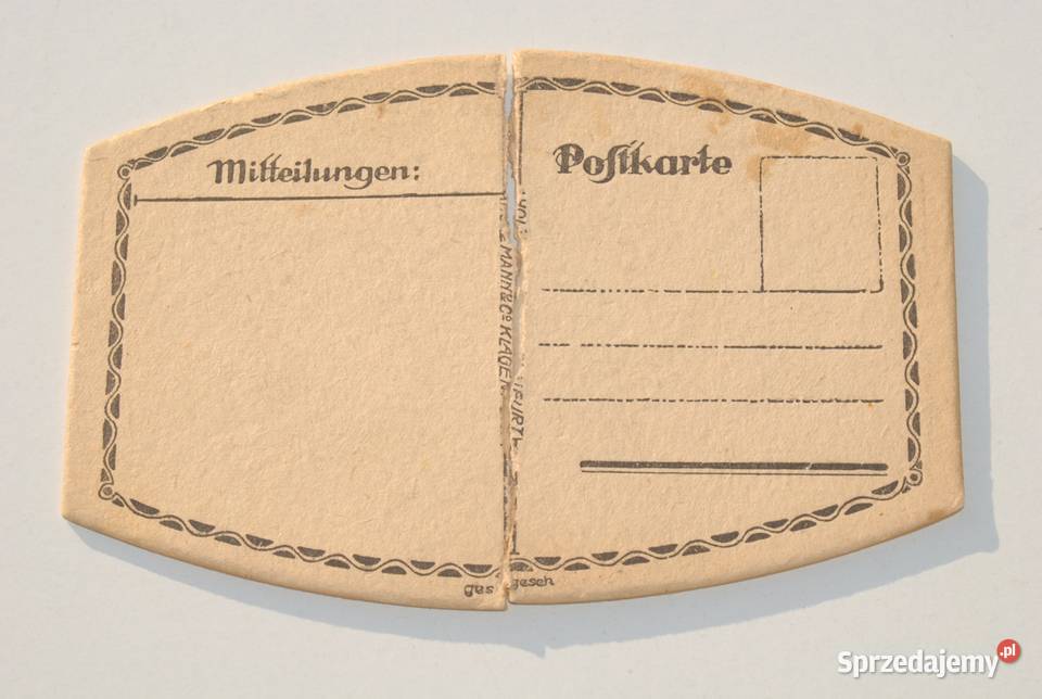 Stara pocztówka kartka pocztowa Wiedeń antyk Cieszyn